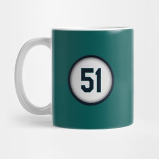 Ichiro and Big Unit 51 (alt version) Mug